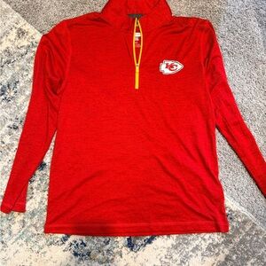 NFL Quarter-Zip Tech Chiefs Long Sleeve-M